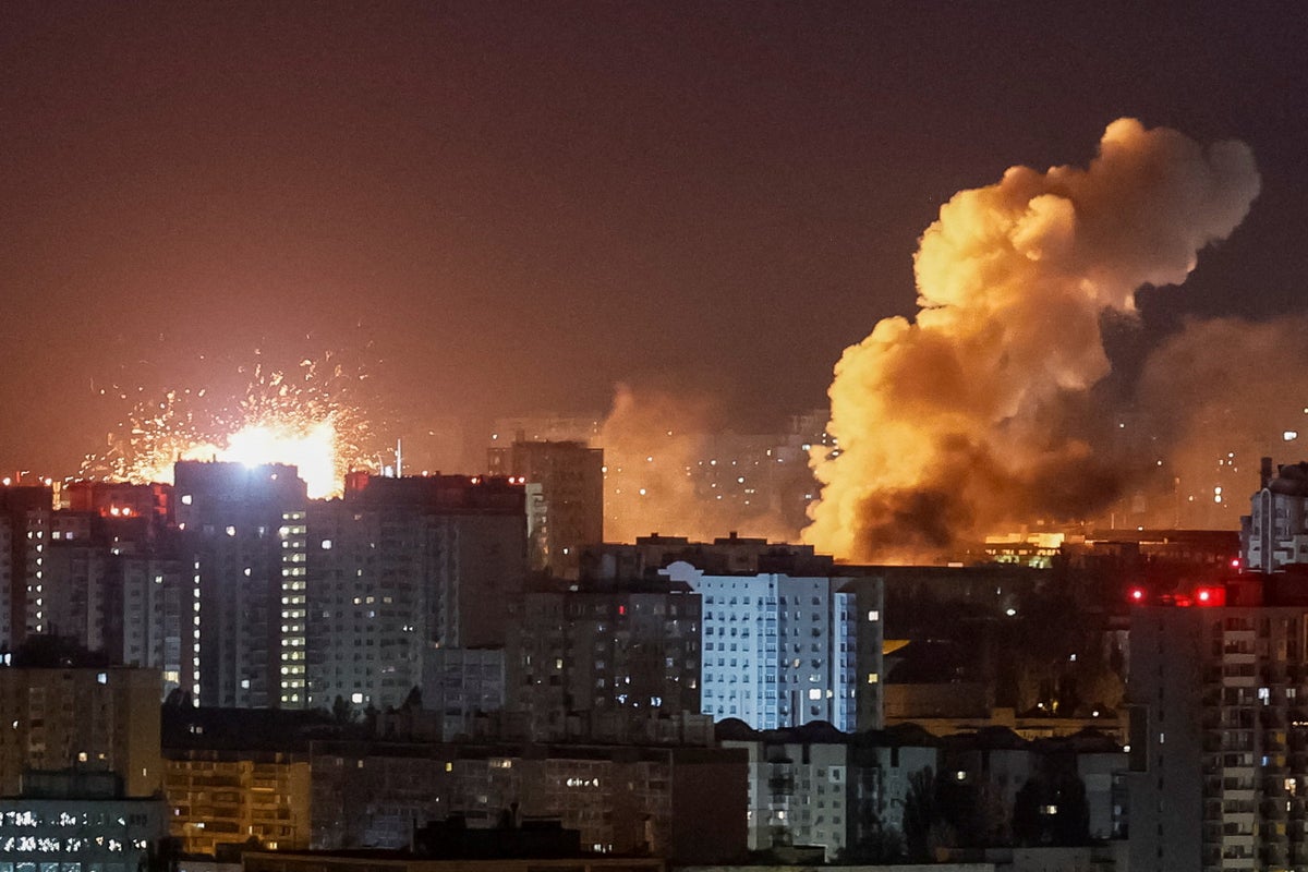 One dead and 16 injured as Russia launches record ballistic missile strike on Kyiv