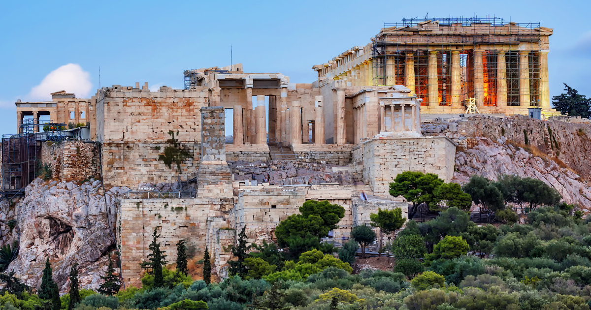 The Assault Near the Acropolis Museum