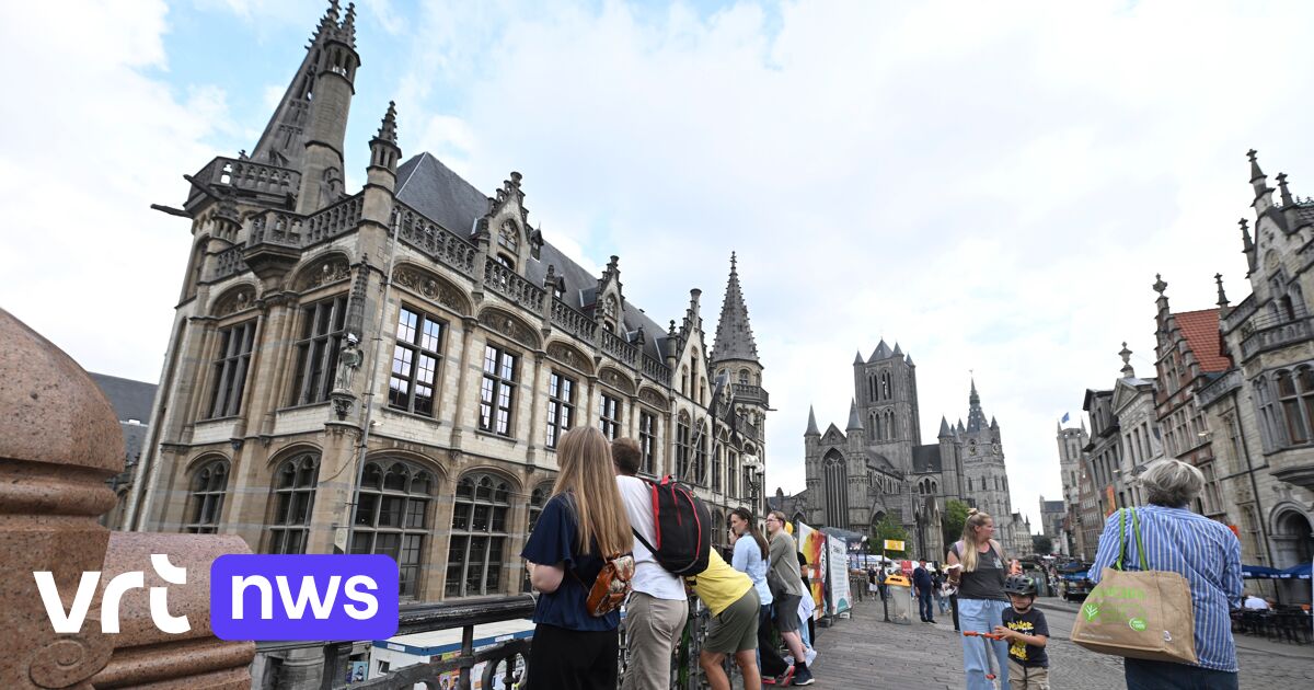 Gentse Feesten zijn halfweg en tellen al meer incidenten dan vorig jaar: extra camera op Sint-Michielsbrug | VRT NWS Nieuws