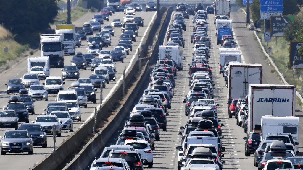 Peak Traffic at the Gotthardtunnel and Across Europe