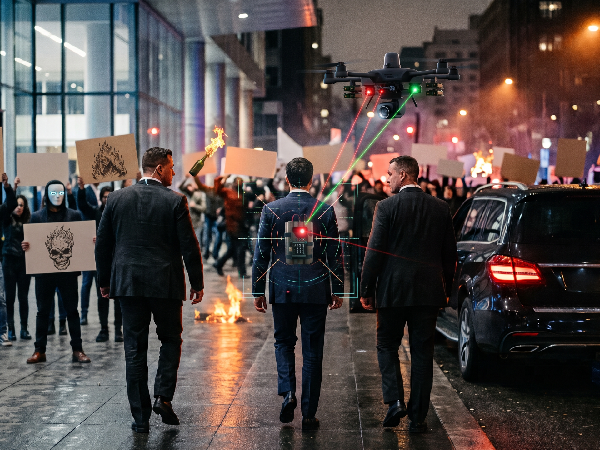 Escalating Security Risks: AI Executives and Financial Infrastructure Under Siege