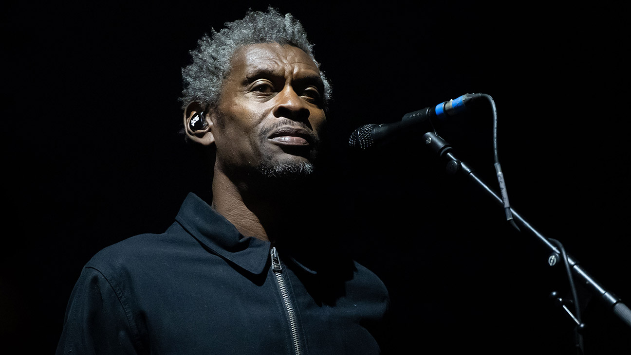 Grant Marshall of Massive Attack performs during the Act 1.5 concert at Clifton Downs on August 25, 2024 in Bristol, England