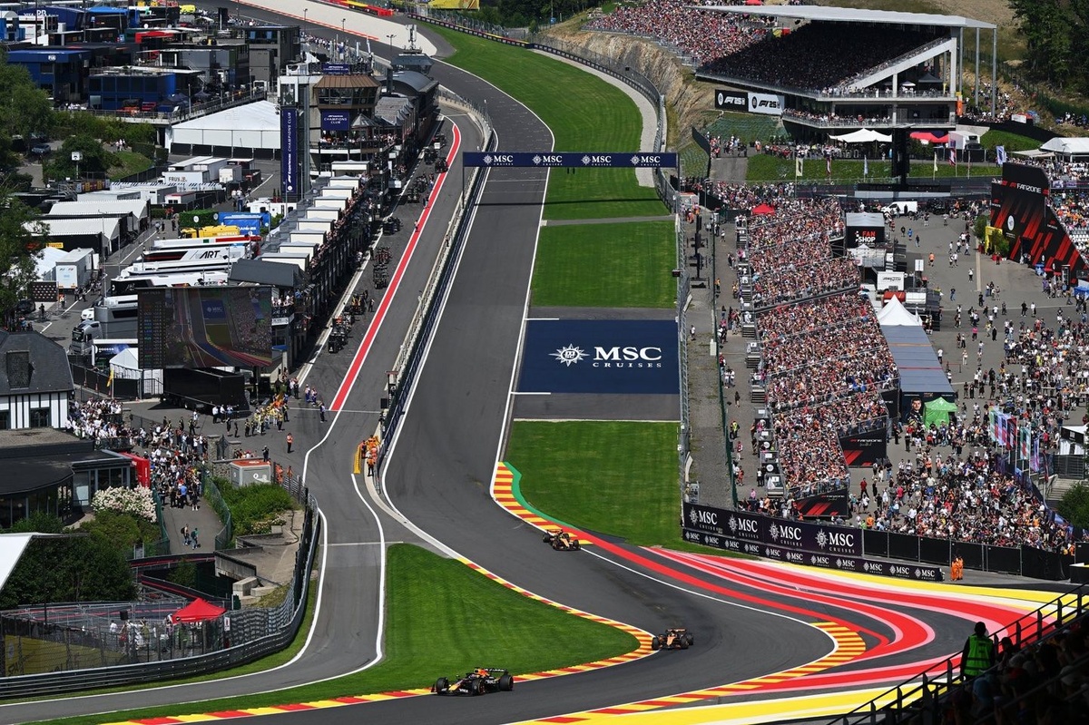 Energy Management Constraints at Spa-Francorchamps
