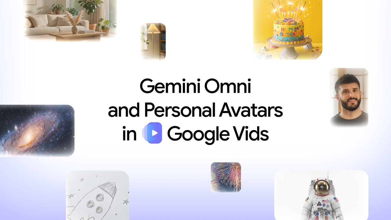 Gemini Omni powers conversational video editing in Google Vids