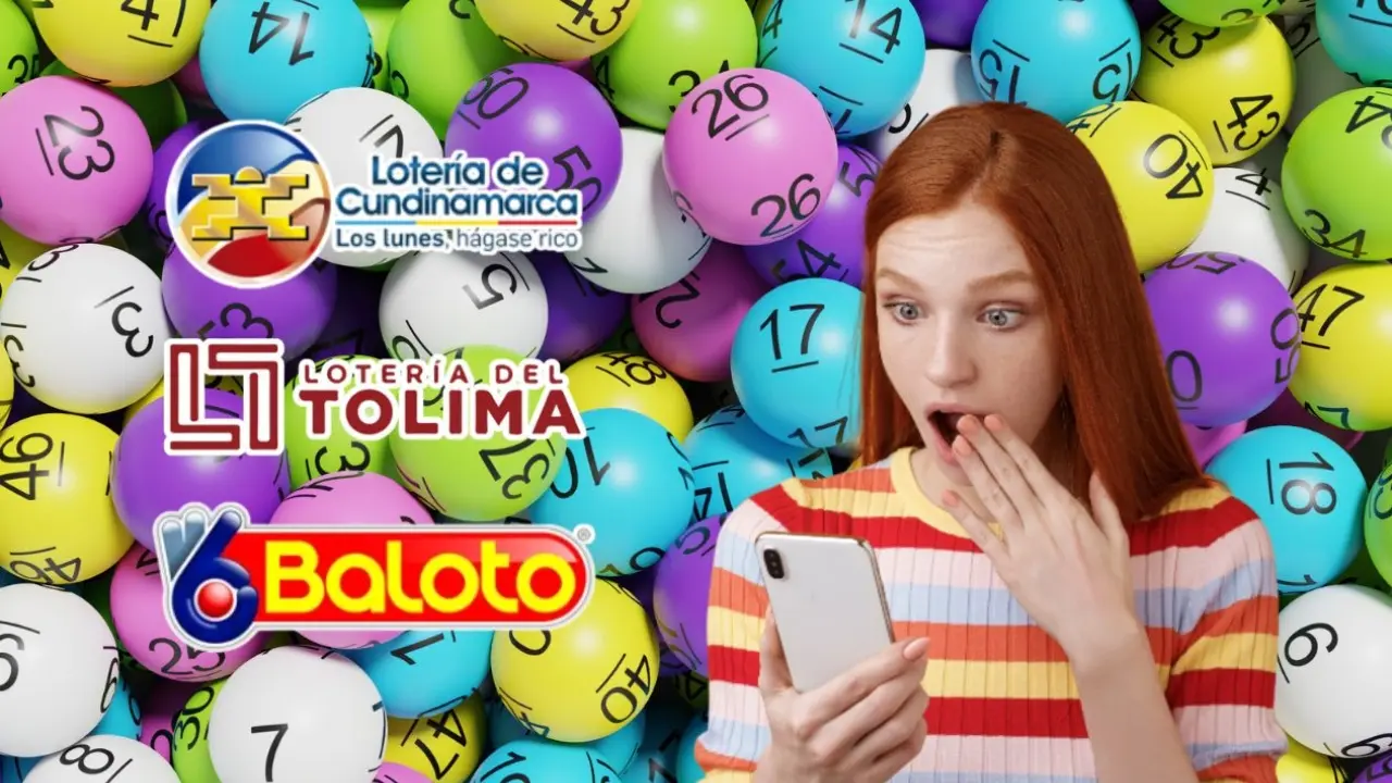Lotería de Cundinamarca, Tolima, Baloto y MiLoto 25 mayo 2026: resultados