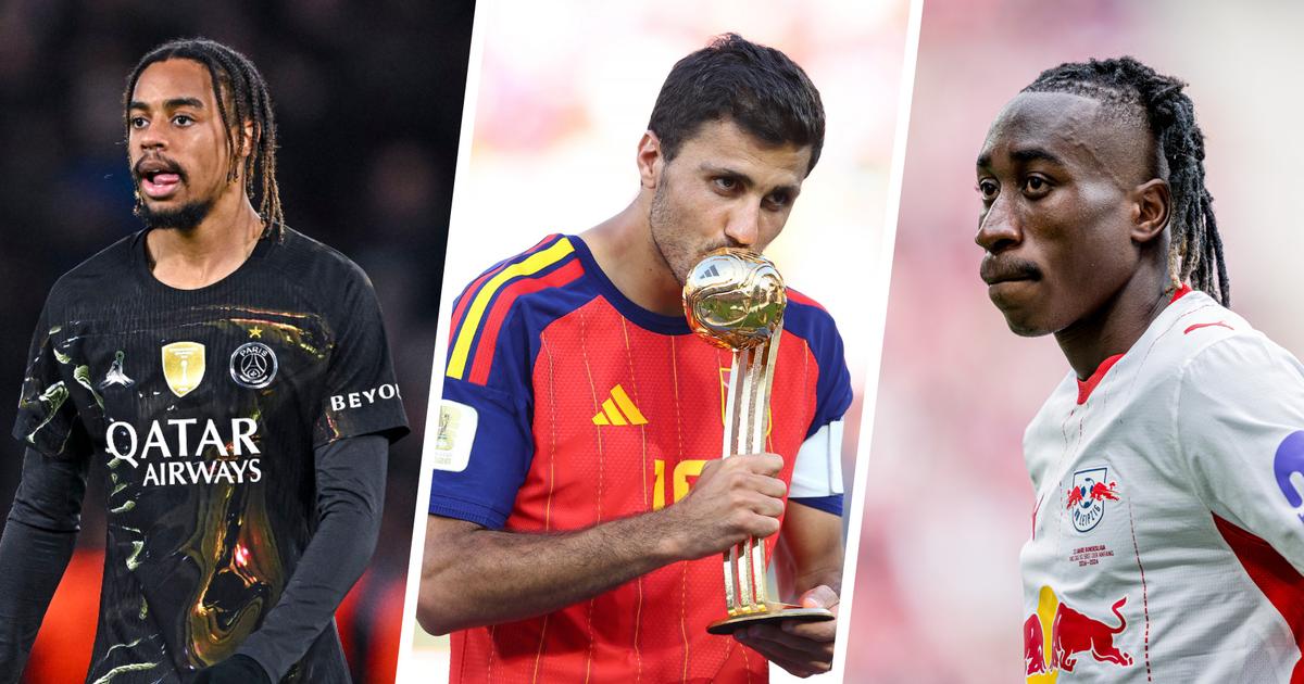 Bradley Barcola, Rodri et Yan Diomandé