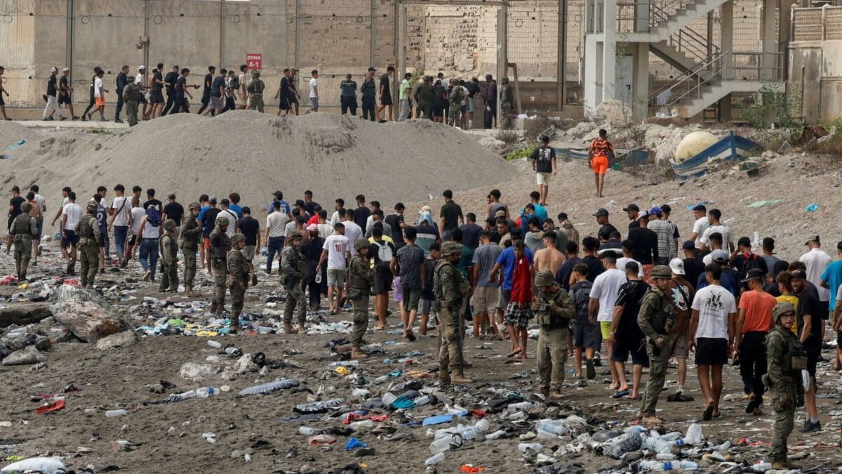 Ceuta Border Crisis Erupts as 50,000 Migrants Cross From Morocco to Spain