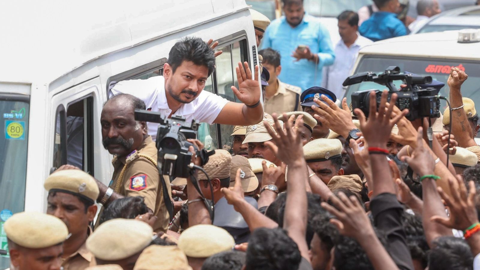 Udhayanidhi Stalin Arrested in Chennai Over Thanjavur Rally Remarks