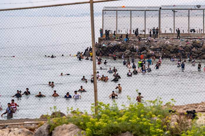 Social Media Rumors Spark Massive Migration Surge Into Ceuta With Over 80 Dead