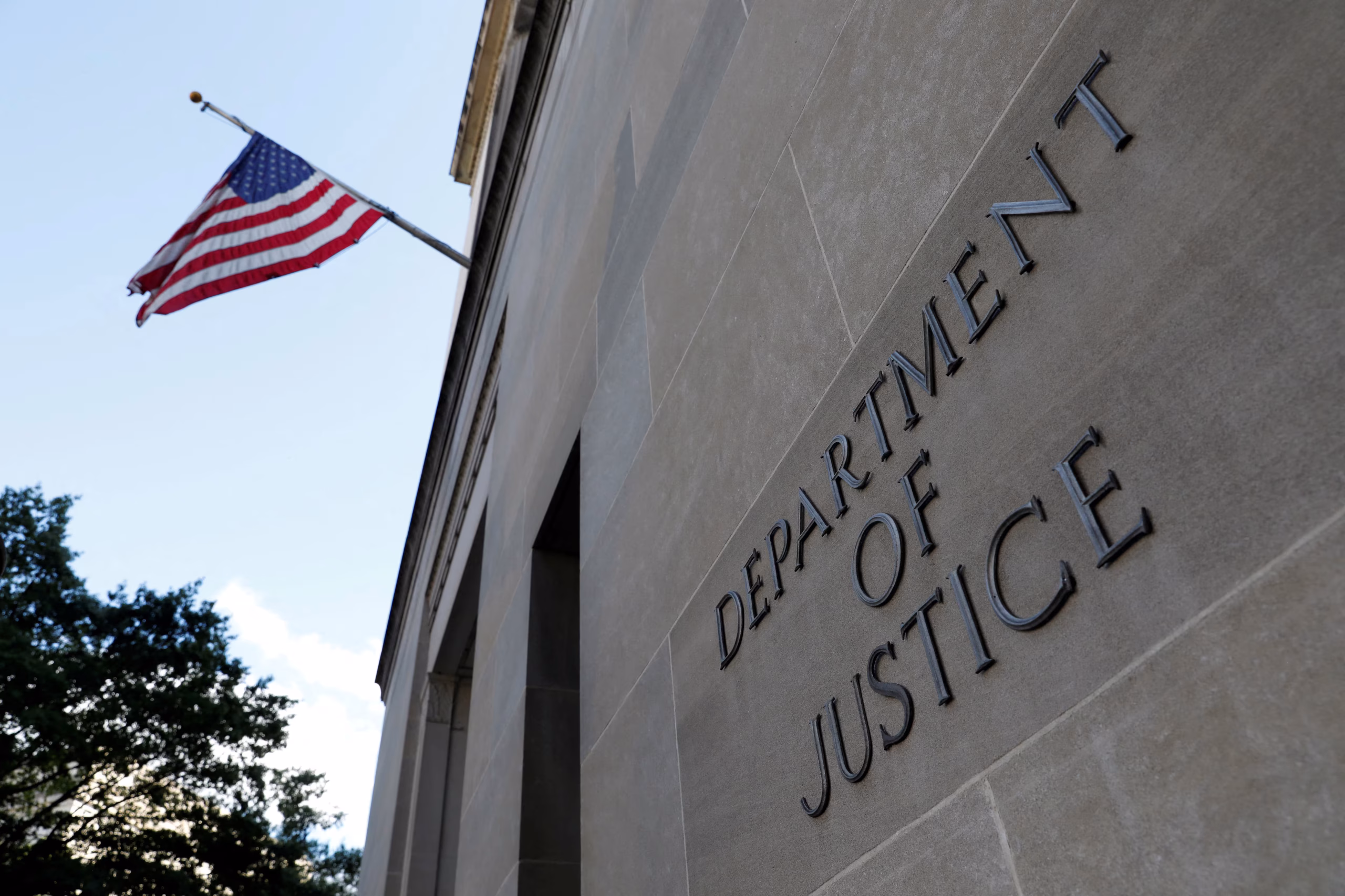 U.S. Department of Justice headquarters in Washington, D.C