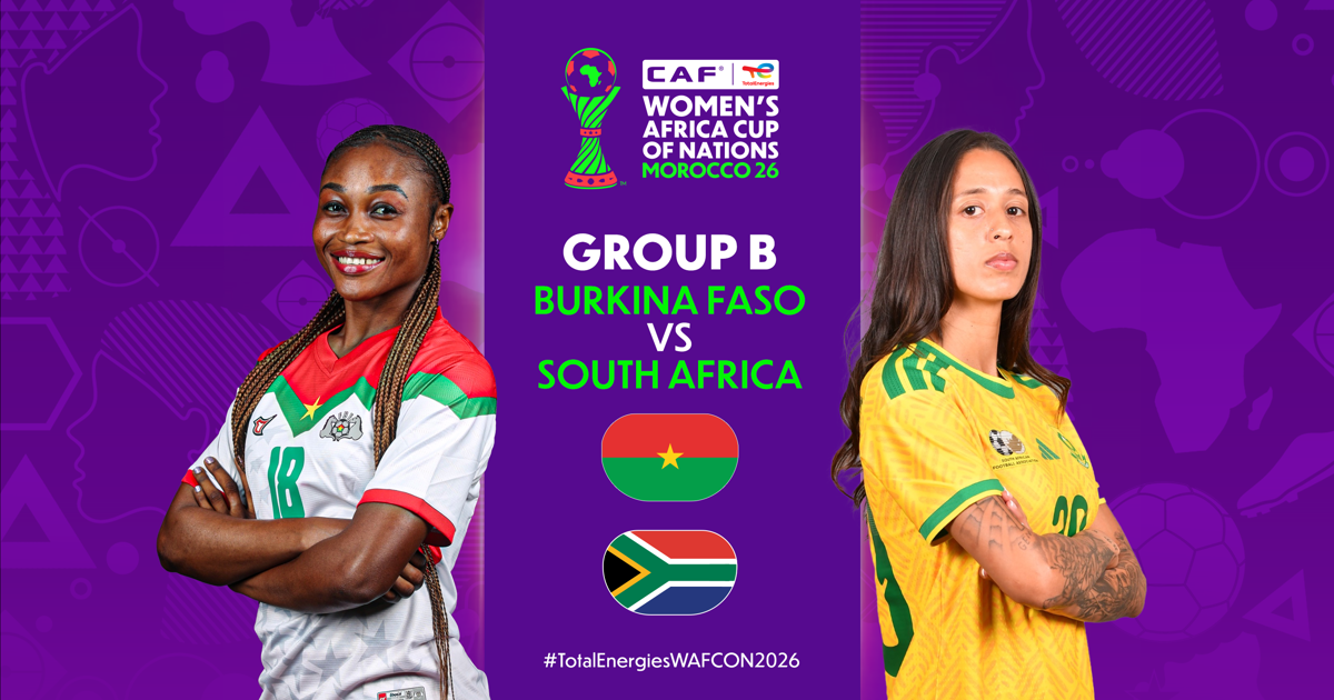 MATCH STATS: Burkina Faso face South Africa in decisive Group B clash