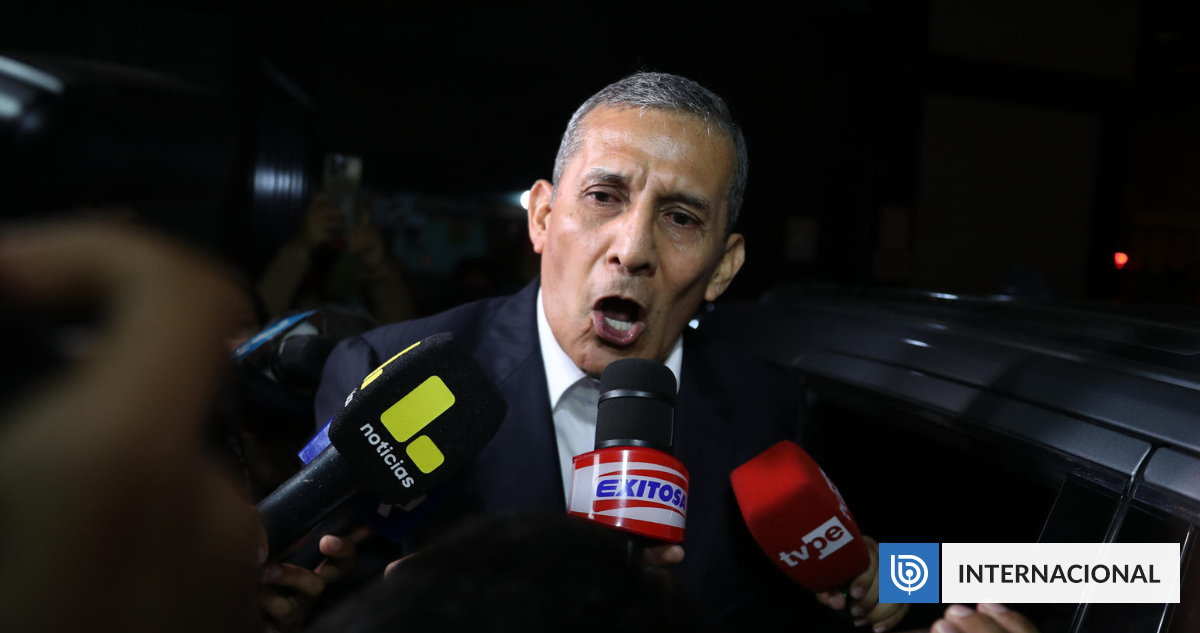 Fui secuestrado por el Poder Judicial": Expresidente de Perú Humala sale libre tras condena anulada