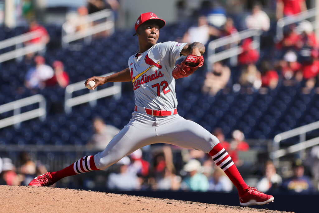 Cardinals Designate Tink Hence for Assignment to Promote Quinn Mathews