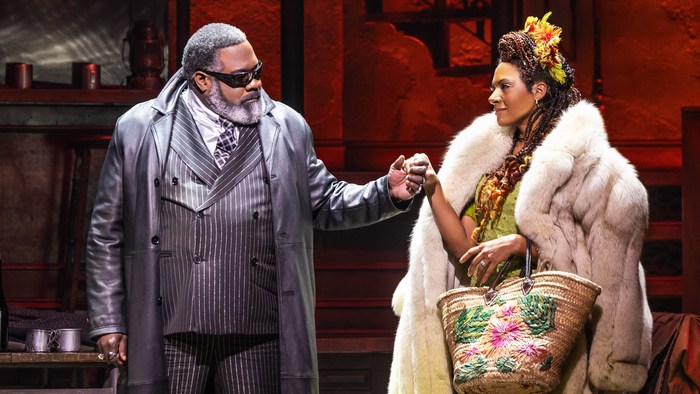 Allison Russell in 'Hadestown' on Broadway