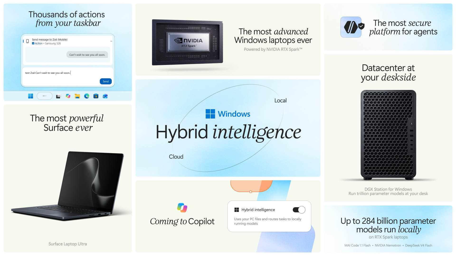 Microsoft and Nvidia Reveal Surface Laptop Ultra and RTX Spark AI Hardware