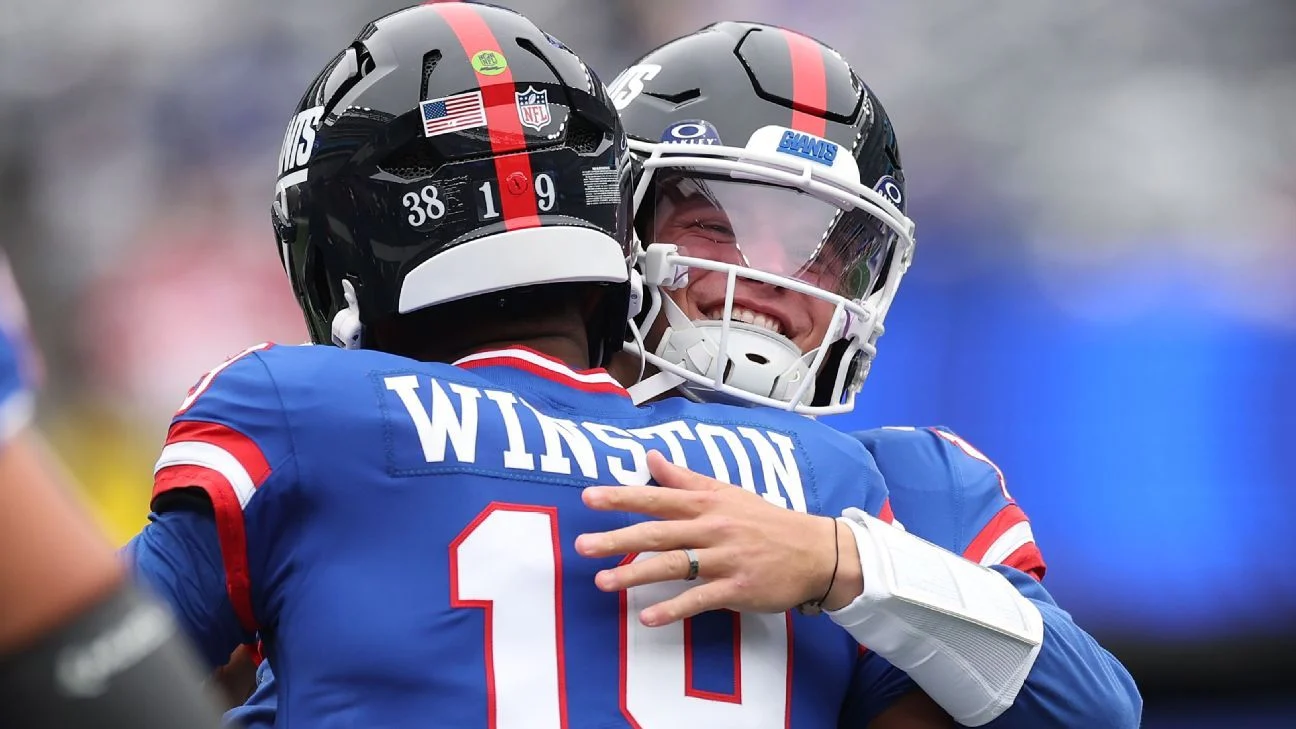 McCarthy Leads Giants to Overtime Win Over Texans
